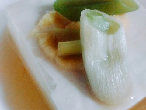 レンジで美味しい湯豆腐